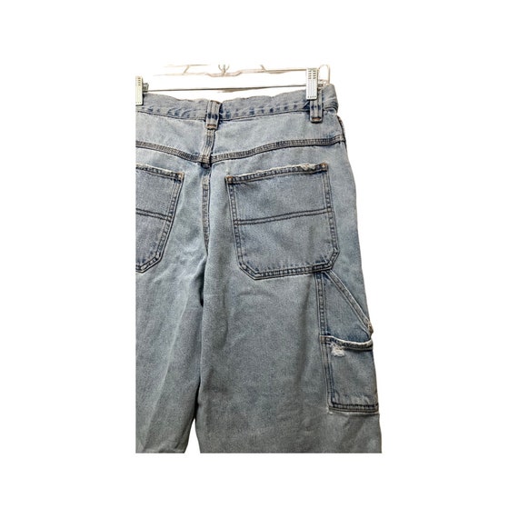 Vintage 90s Y2K Patchwork Baggy Carpenter Jeans 31 - image 8