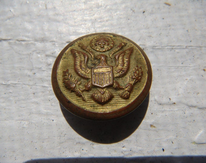 Button Back Marks Antique American Eagle Metal Button With Backmarks Civil War Era - Etsy