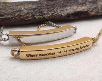 Personalized Pet Memorial Stretch Bracelet, Custom Engraved Stainless Steel Sympathy Gift for Dogs Cats