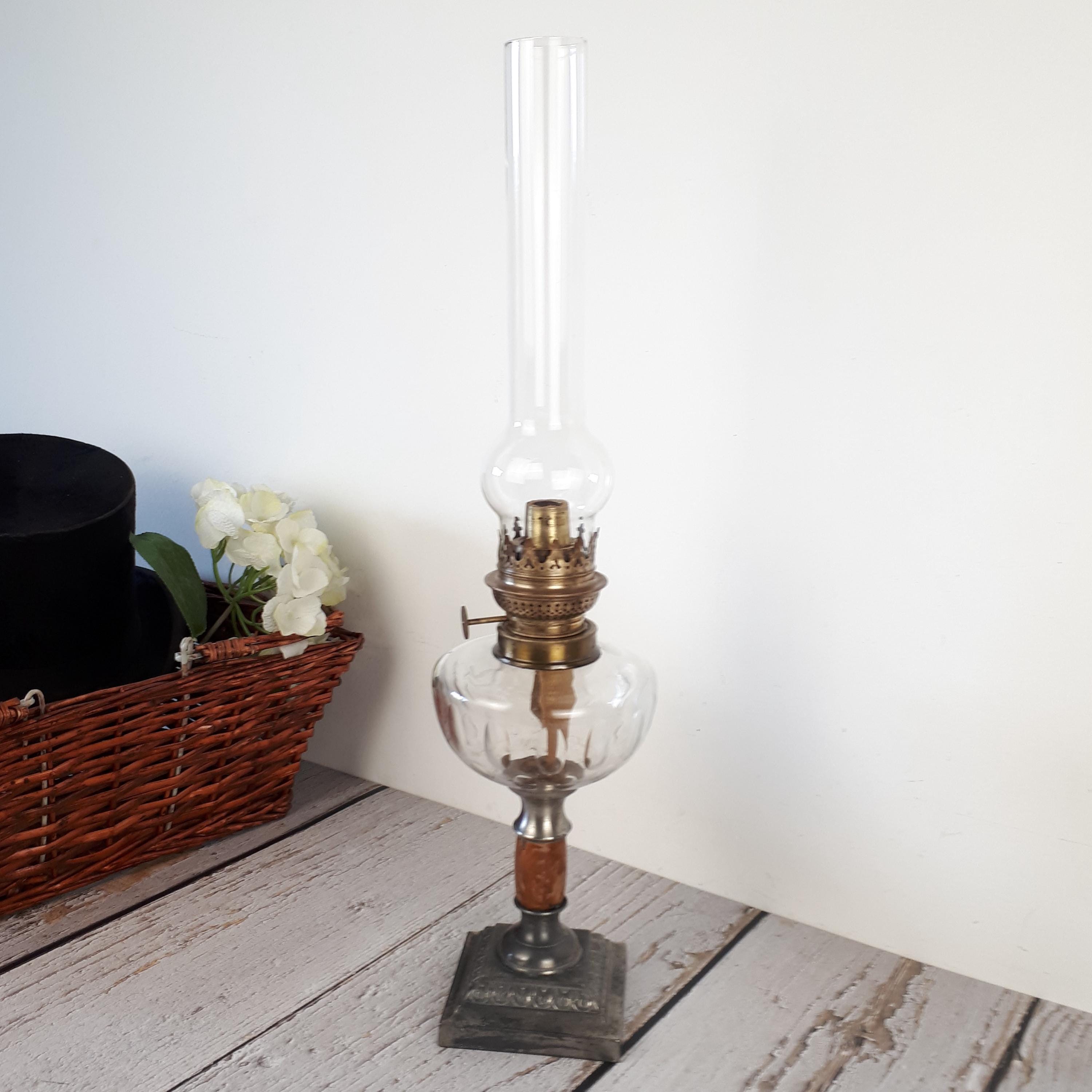 Lampe à huile en verre lumière douce et tamisée