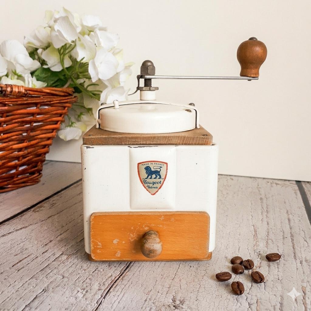 French Antique Coffee Grinder - Etsy