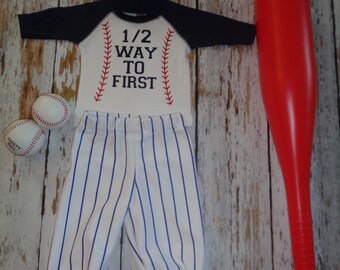 baby pinstripe baseball pants