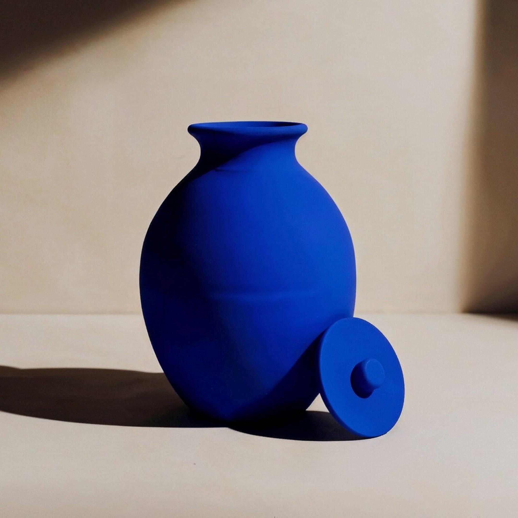 Moroccan vase blue - Etsy 日本