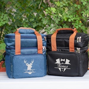 Bolsa térmica personalizada, presentes para padrinhos, cooler para cerveja, presentes para homens, presente para o Dia dos Pais, bolsa térmica para piquenique, presente para festa de casamento
