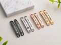 Personalized Stainless Steel Running Shoe Tags – Custom lace tips Tag, Inspirational Lace Charm, Marathon Gift, Shoe Name Plate Shoe Tag product logo