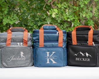 Bolsa térmica personalizada: bolsa de picnic de tela Oxford, regalo para padrinos de boda