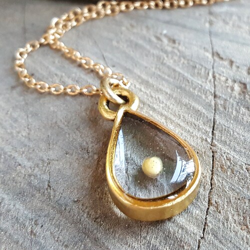 Mustard Seed Faith Necklace Sterling Silver Etsy