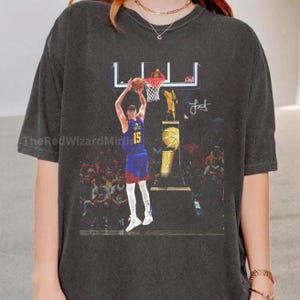 Comfort Colors Nikola Jokic T-Shirt, Basketball Graphic Tee