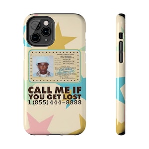 Tyler the Creator Call Me If You Get Lost Album Phone Case
