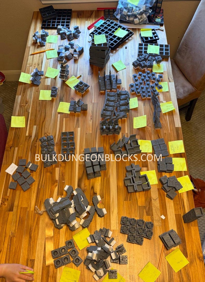 5000 Grams of Dungeon Blocks! Because You Asked for It Edition! - Etsy
