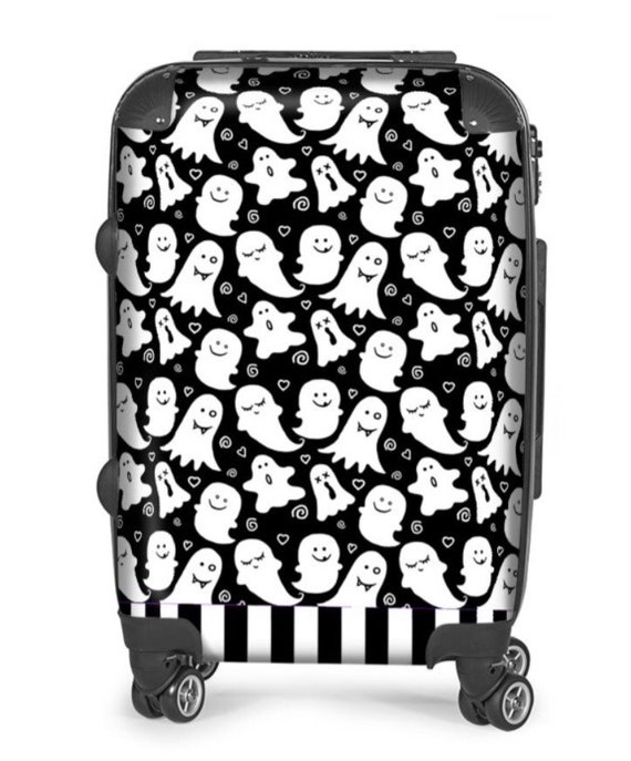leopard print cabin luggage