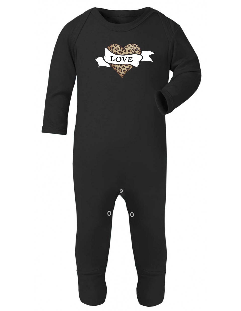 leopard sleepsuit