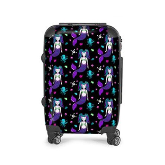 mermaid suitcase