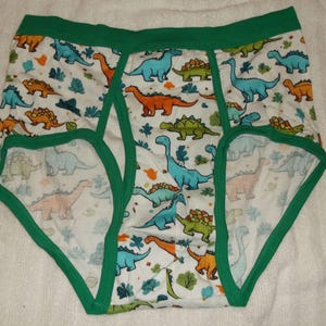 Men&#39;s Pattern / Cartoon / Colored Waistband Adult Briefs Underwear S, M, L - ABDL Undies Tighty Whities with Prints