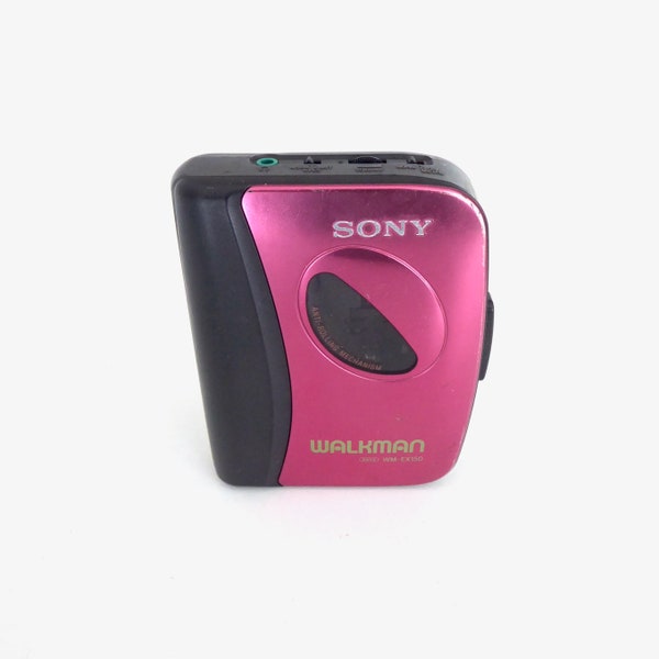 Sony WM-EX150 walkman, metallic Pink Sony