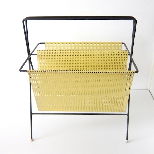 Sale!!! Vintage magazine rack by Pilastro - Mid century Dutch design , Tomado era. Mathieu Mategot era.