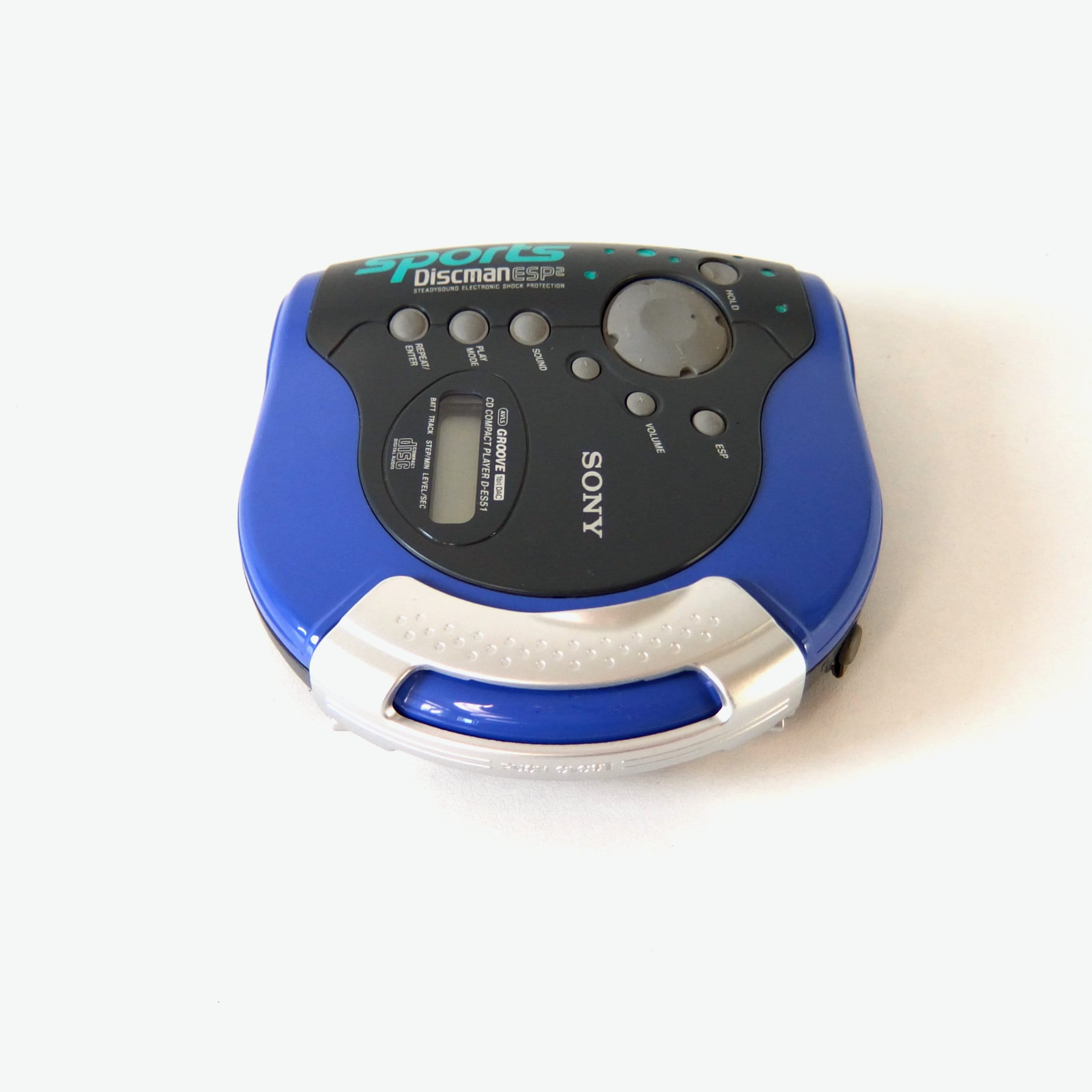 SONY SPORTS DISCMAN D-ES51 WALKMAN Blue