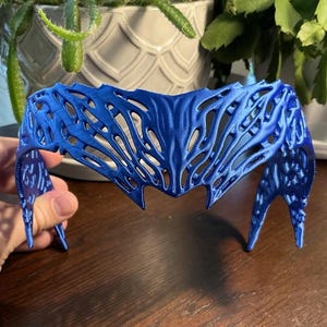 Wiccan's crown in Metallic Royal Blue