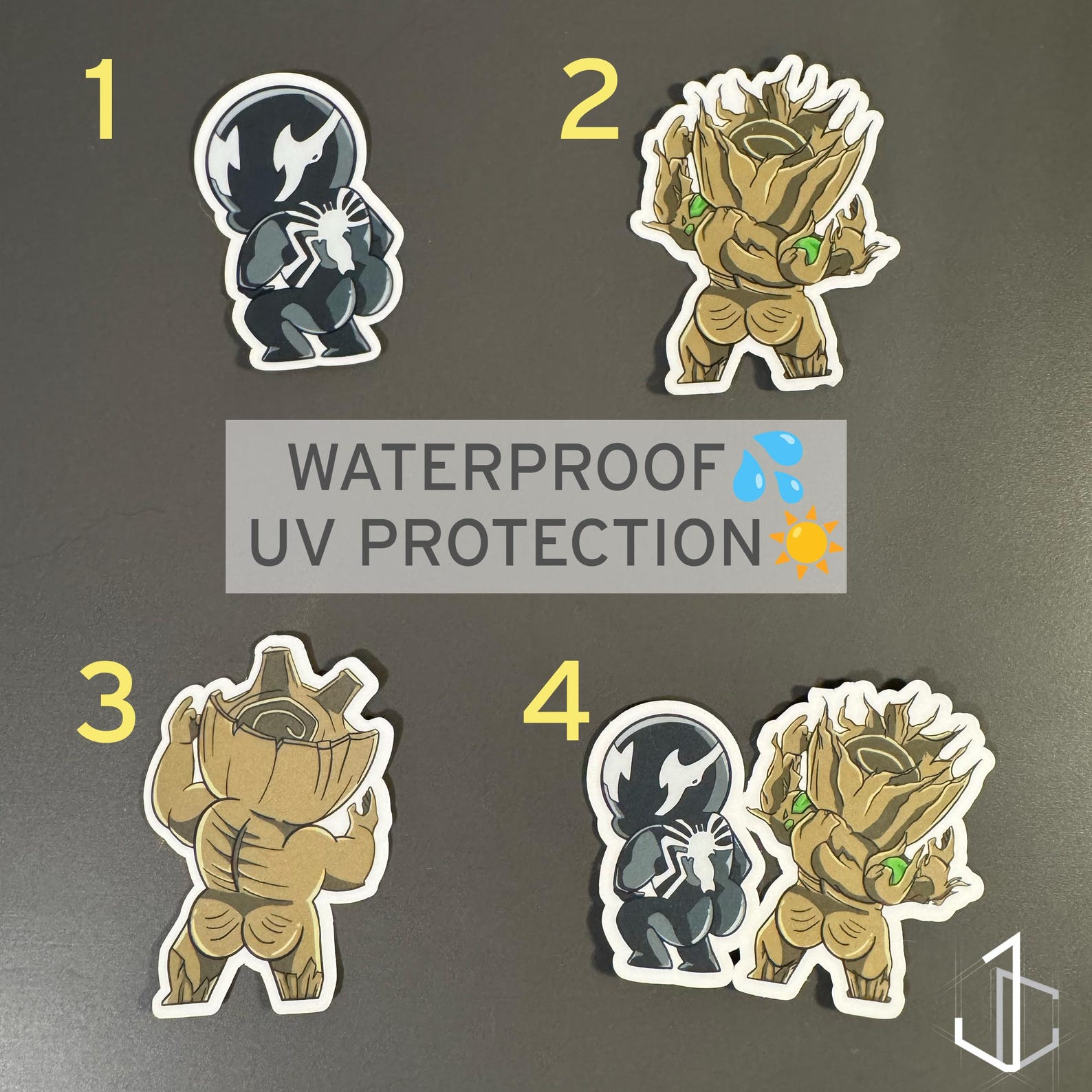 Marvel Rivals Water Marvel Rivals Chibi Stickers (water Resistant + UV Protection) - Etsy