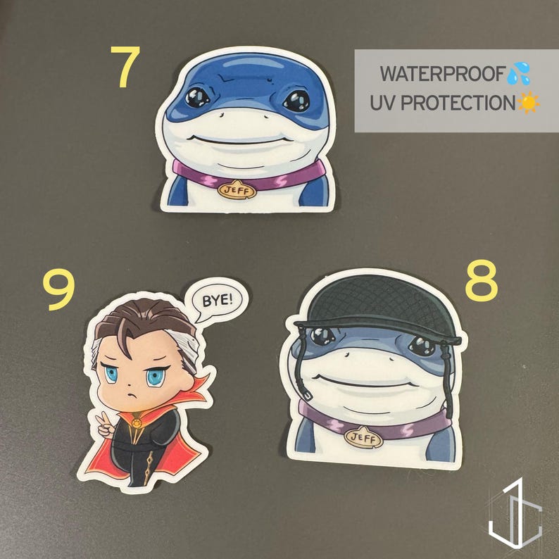 Marvel Rivals Cartoons Sticker Marvel Rivals Chibi Stickers (water Resistant + UV Protection) - Etsy