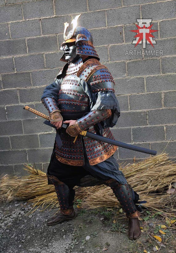 Samurai Armor Set: LARP Armor - Etsy