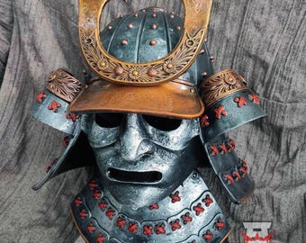 Samurai helmet with mask