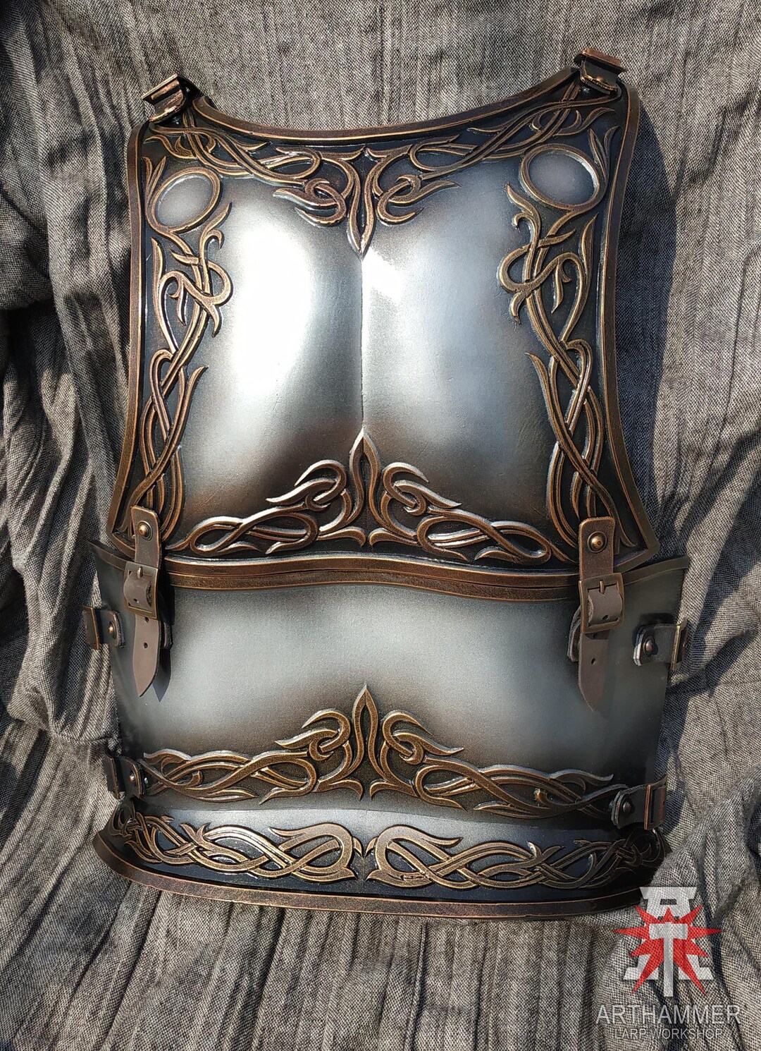 Warrior Backplate: LARP Armor - Etsy