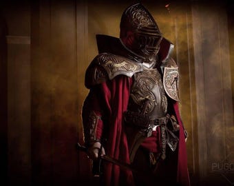 Conjunto de armadura completa de paladín pesado