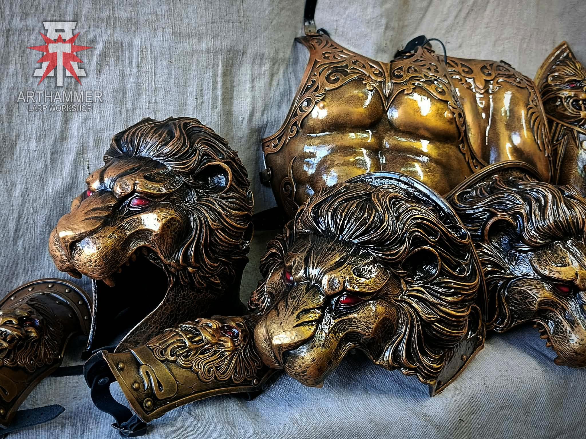 Antique Lion Full Set - Etsy