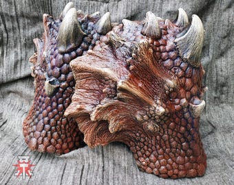 Dragon Shoulders: LARP Armor