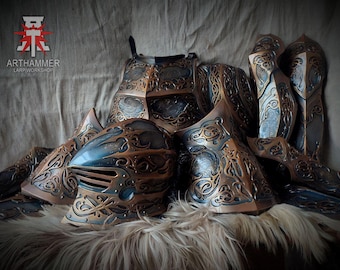 Gothic knight full armor set: LARP Armor