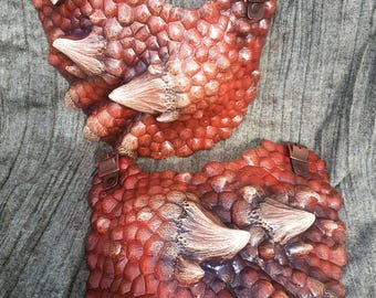Dragon Tassets: LARP Armor