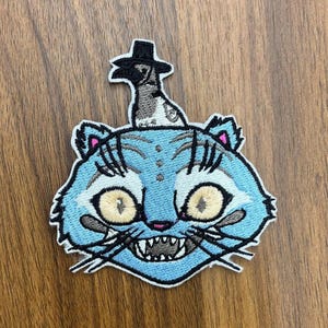 Custom Cute Funny Tiger And Bird Embroidered Iron-on Patch, Demon Hunters Tiger Velcro Patches, Sew-on Patch for Jacket, KPOP Band Huntrix