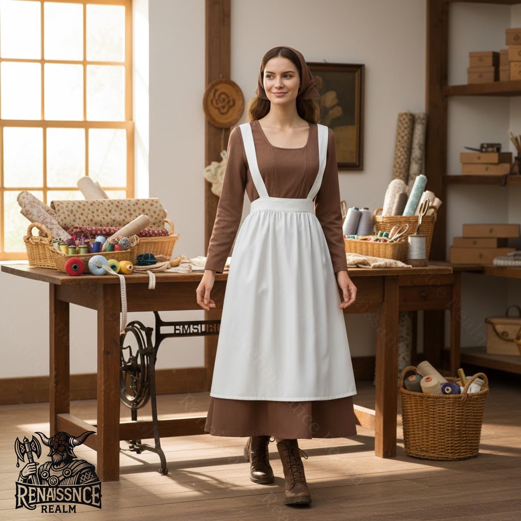 さえら ヒスクローネ エプロンドレス さえら ヒスクローネ エプロン | さえら POTECHINO マリーアン金沢