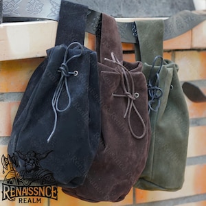 Pochette ceinture Renaissance Faire - accessoires Ren Faire, sac médiéval argent, pochette pour pièces de monnaie GN, sac ceinture médiéval pour événements GN