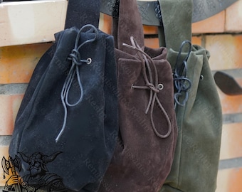 Renaissance Faire Belt Pouch: Medieval LARP Coin Bag
