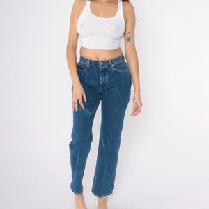 Y2K Ralph Lauren Polo Jeans Straight Leg Jeans 00s Denim Pants Vintage 00s Retro Blue Mid Rise Size Small