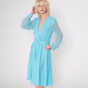 tuxedo midi dress with sleeves Long Sleeve Tuxedo Stretch Midi Dress In Midnight