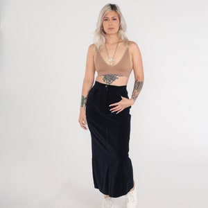 90s crushed velvet skirt on sale