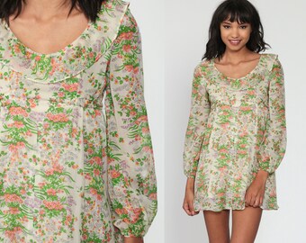 70s babydoll dress