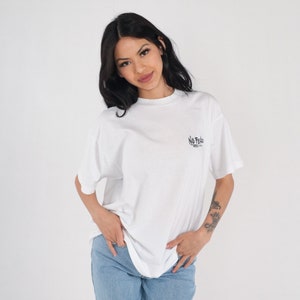 No Fear Shirt 90s T-Shirt Man or Mouse Graphic Tee Motivational Fitness Retro Extreme Sports Adventure Single Stitch White Vintage 1990s XL