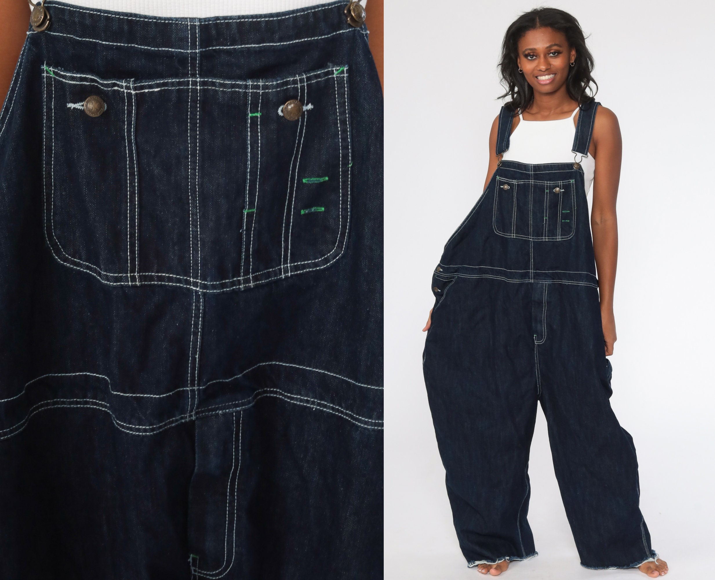 Bib Overalls Men's 56 3xl Dark Blue 