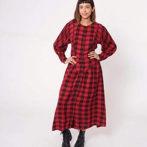 chinese dress ladies AFENDS Womens Kayla - Check Maxi Dress main image 1