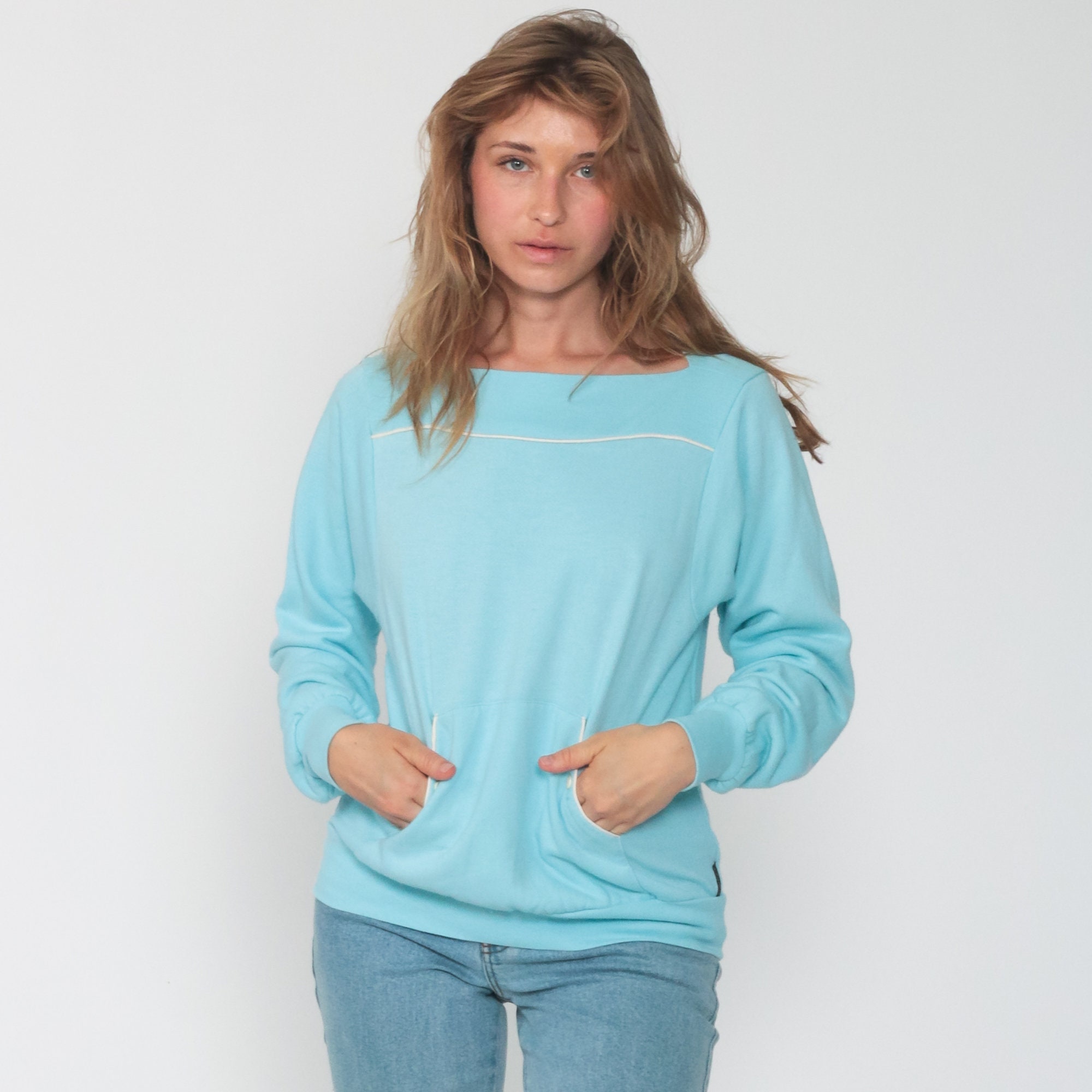 80's cropped sweatshirt