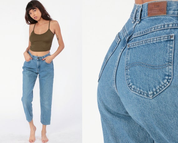 lee high waisted jeans