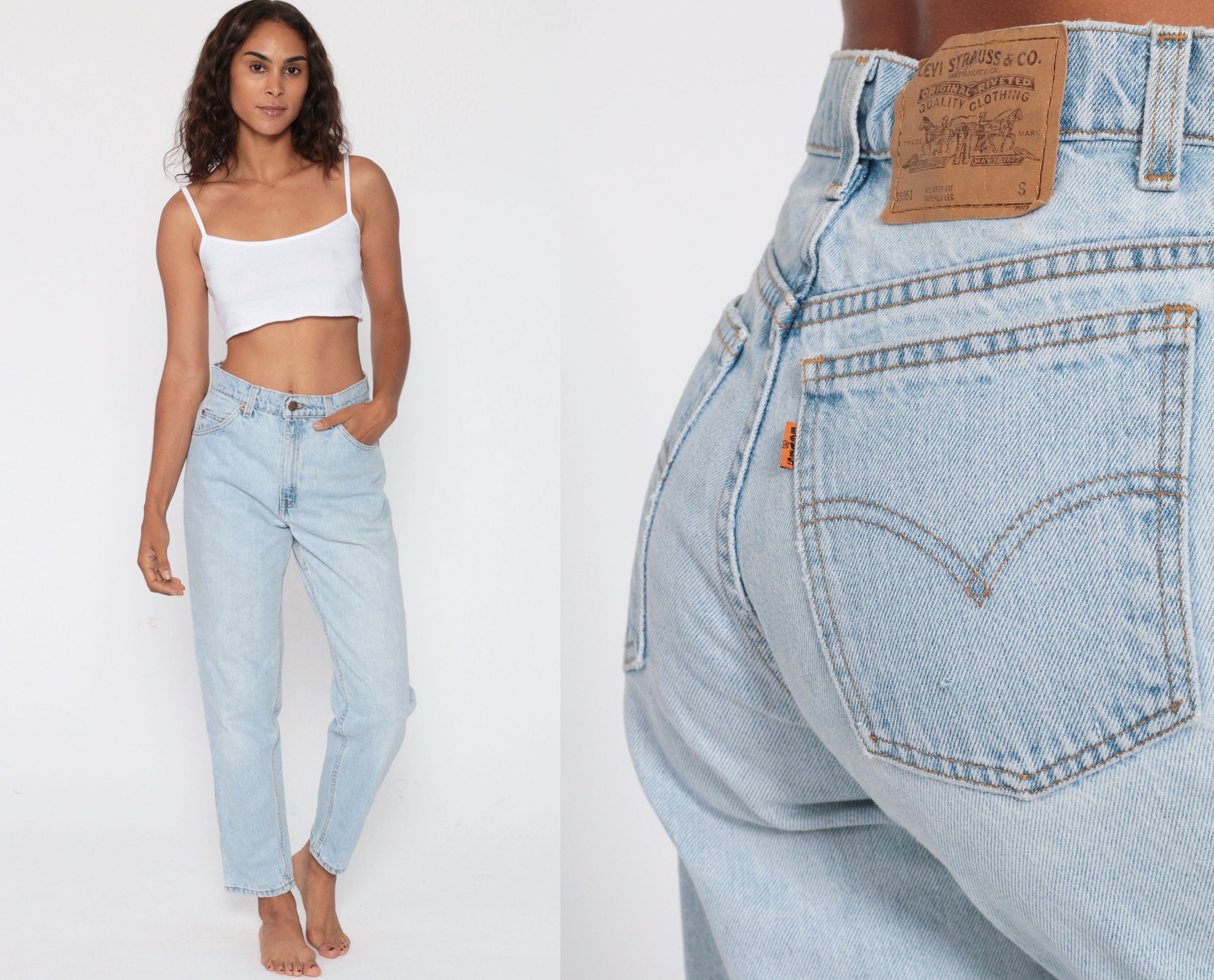 vintage levis mom jeans