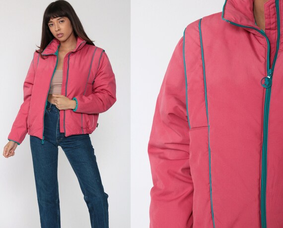 80s pink jacket