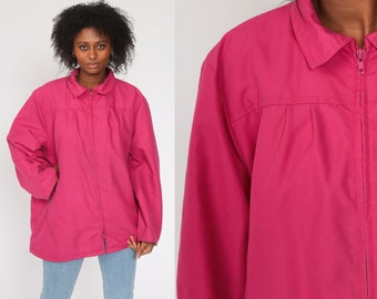hot pink pink jacket