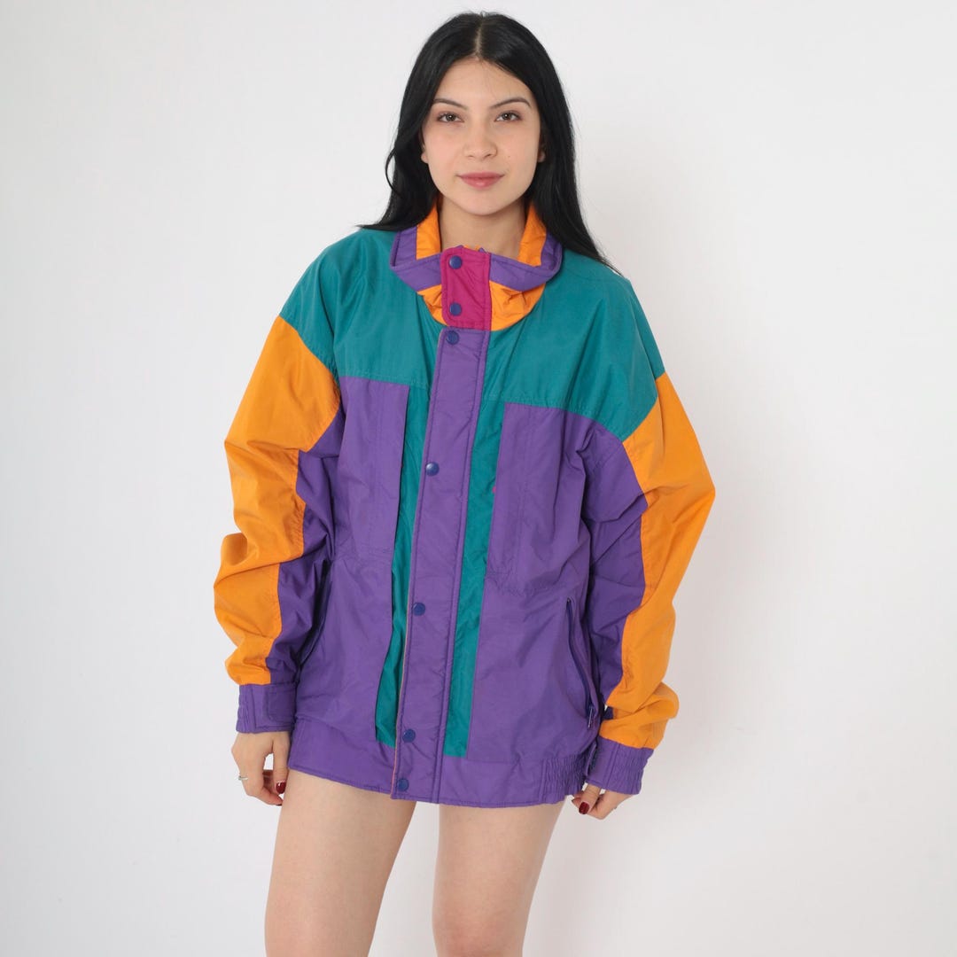 Todd 1 Velour Jacket Hip Hop Breakdancing Blokecore Large