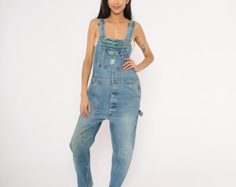 Vintage Pointer Brand Denim Overalls Made in USA Workwear